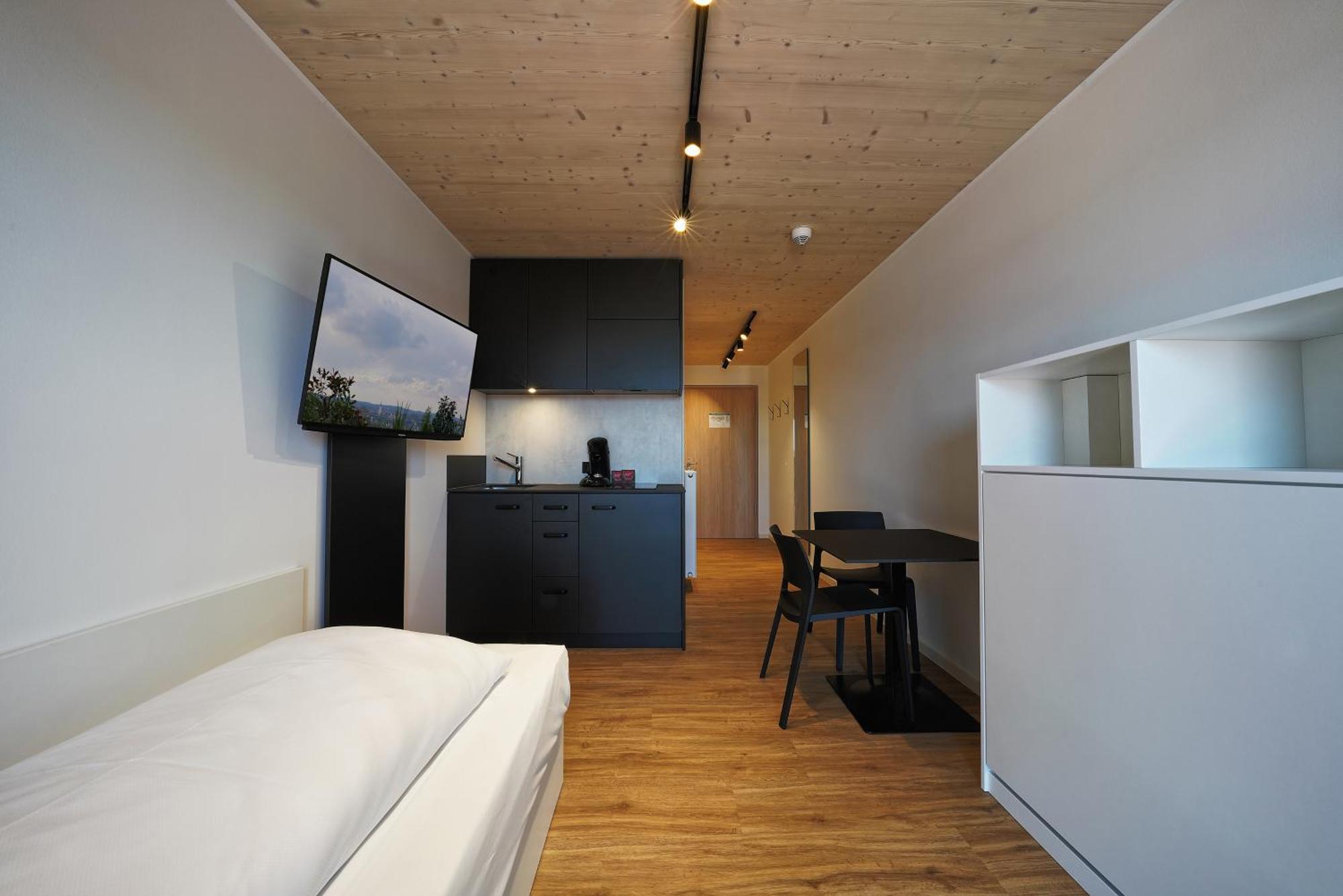 Timber One Boardinghouse Dorfen Aparthotel Luaran gambar