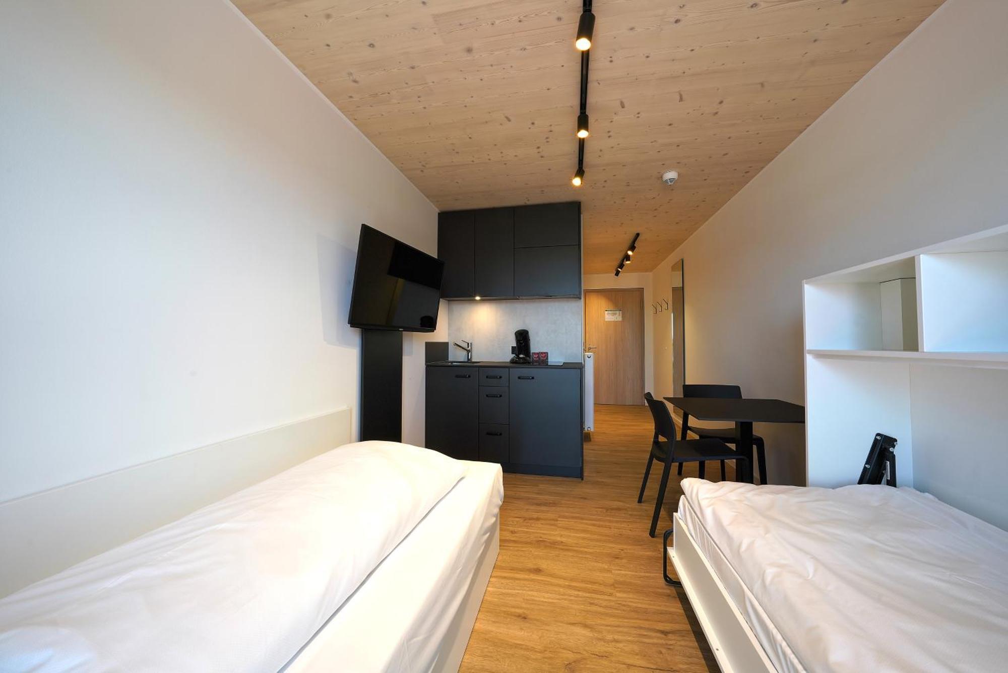 Timber One Boardinghouse Dorfen Aparthotel Luaran gambar