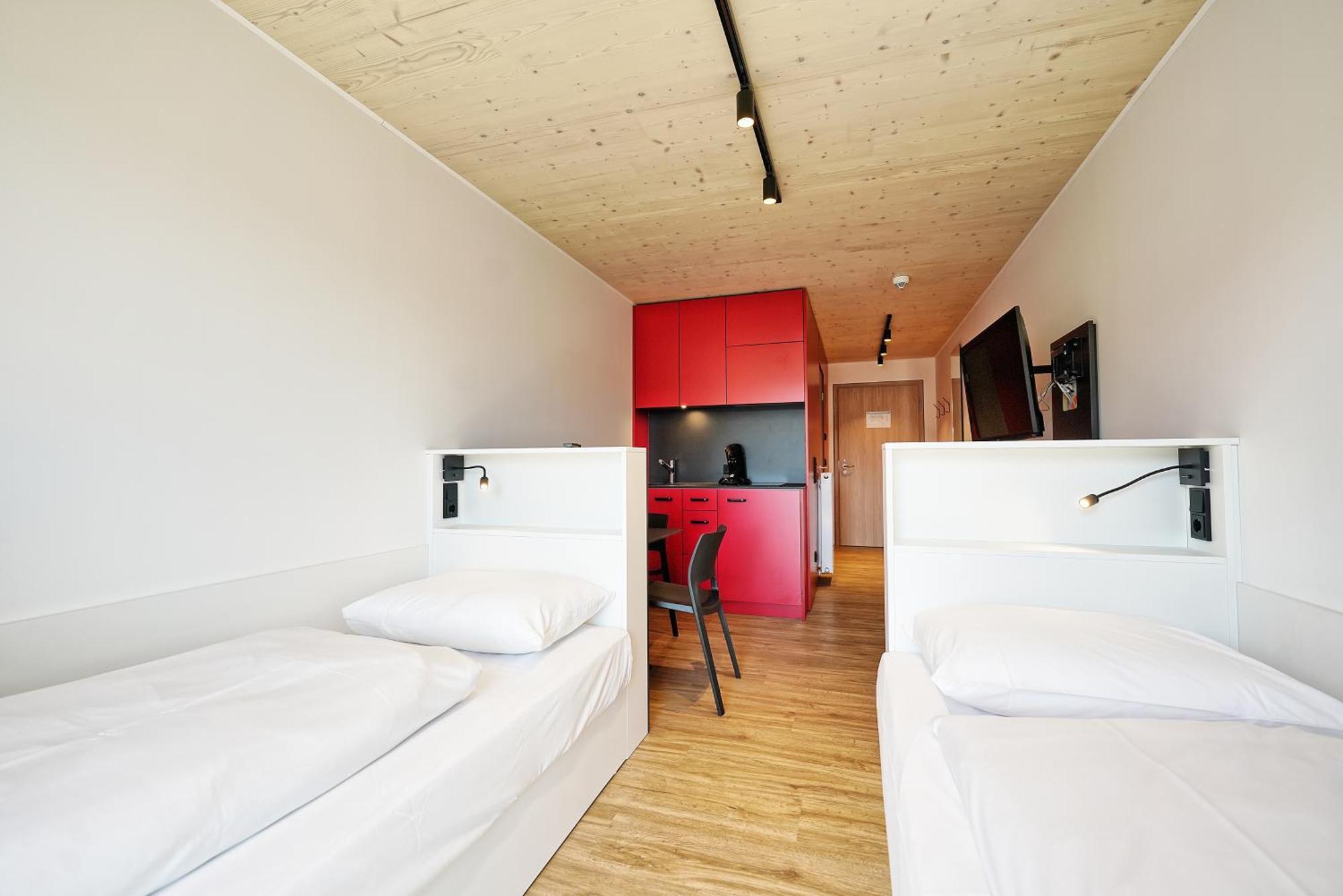 Timber One Boardinghouse Dorfen Aparthotel Luaran gambar